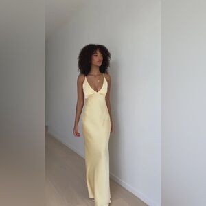Ziah Maxi Dress - Yellow